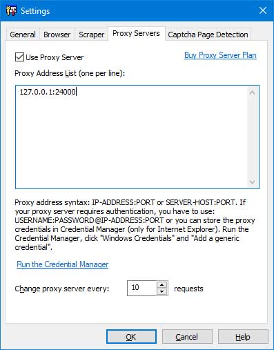 Use Proxy Servers with Internet Explorer - Browsers